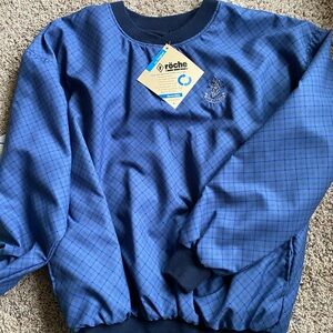 Roche Blue Checkered Sweatshirt
